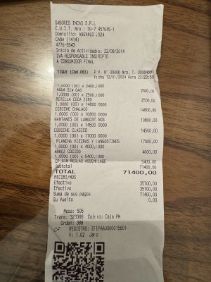 La Mar Receipt.JPG