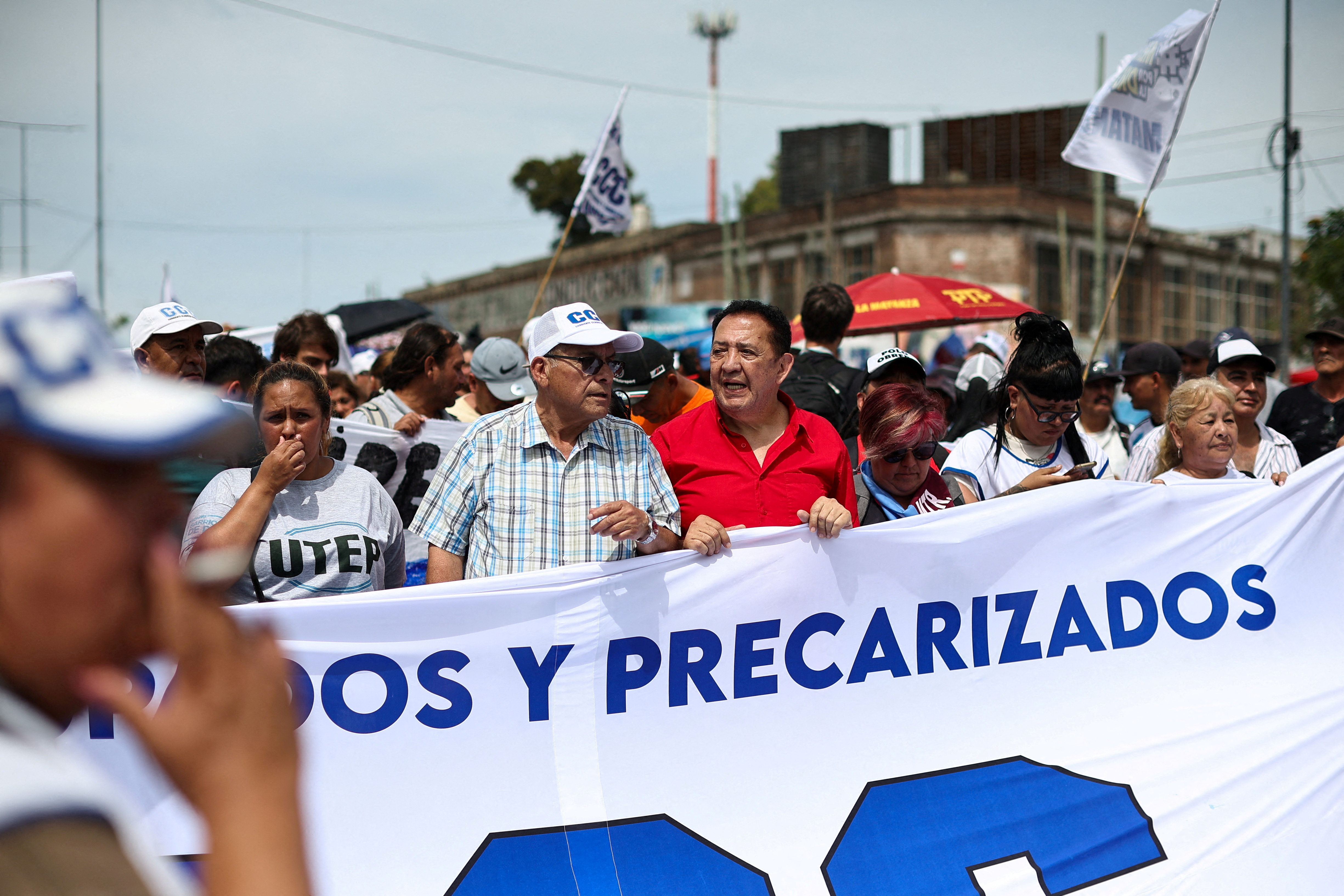 Protest against Argentine President Javier Milei's economic reforms, in Buenos Aires