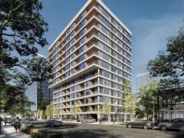 One of the buildings that will be built there, with avant-garde design One of the buildings that will be built there, with avant-garde design